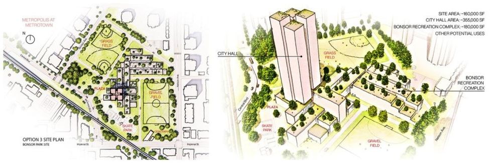 New Burnaby City Hall - Bonsor Park Site