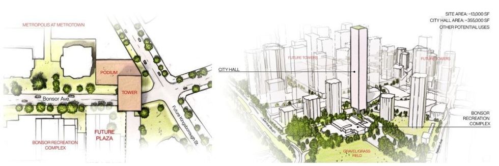 New Burnaby City Hall - Firefighters Public House Site