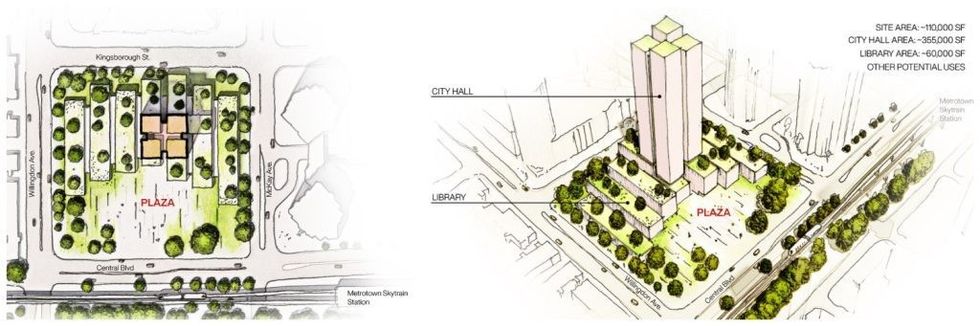 New Burnaby City Hall - Public Library Site