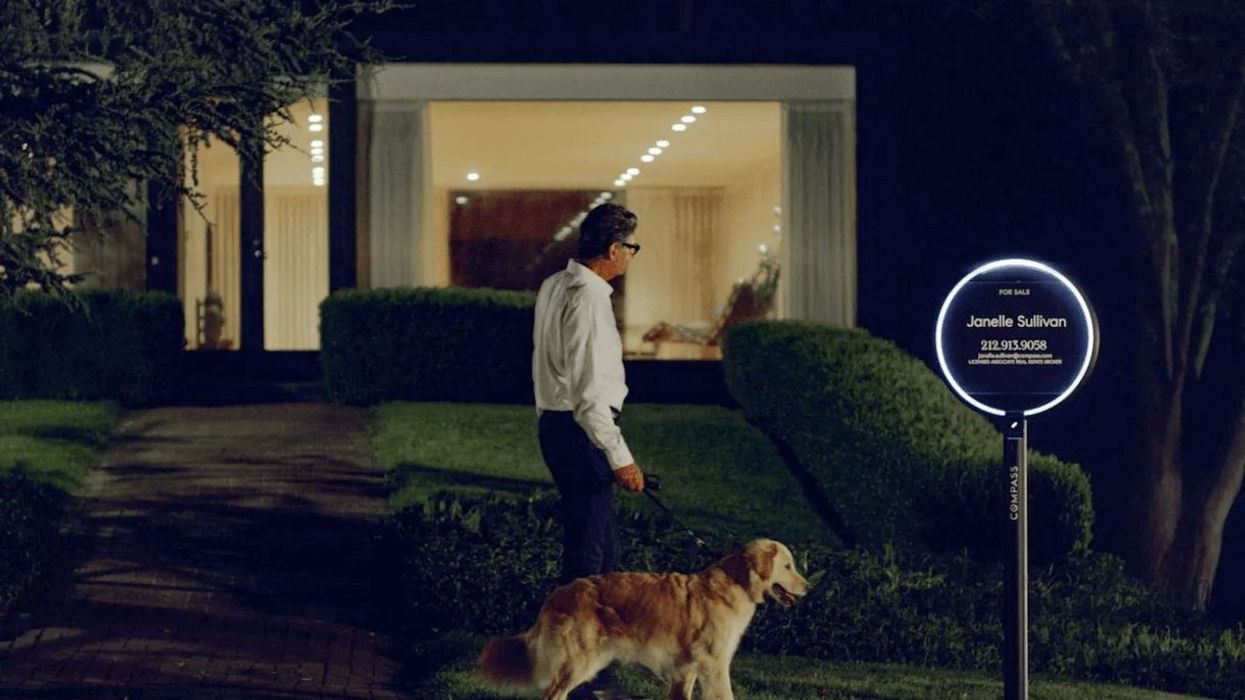 New Compass home for sale sign