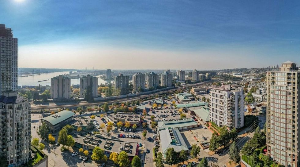 New Westminster Columbia Square Plaza Shopping Centre Redevelopment - Site Overview