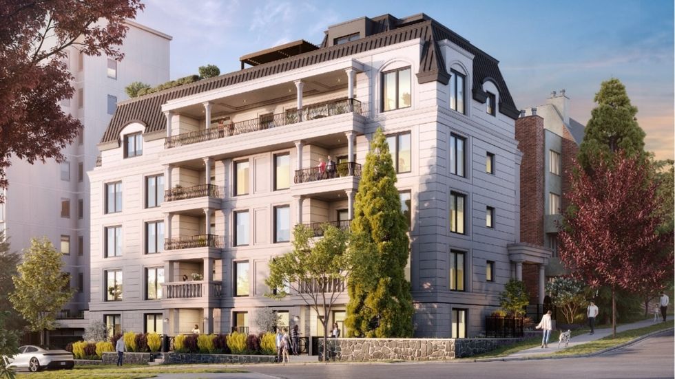 Nicola by Dimex Group, planned for 1289 Nicola Street in Vancouver.