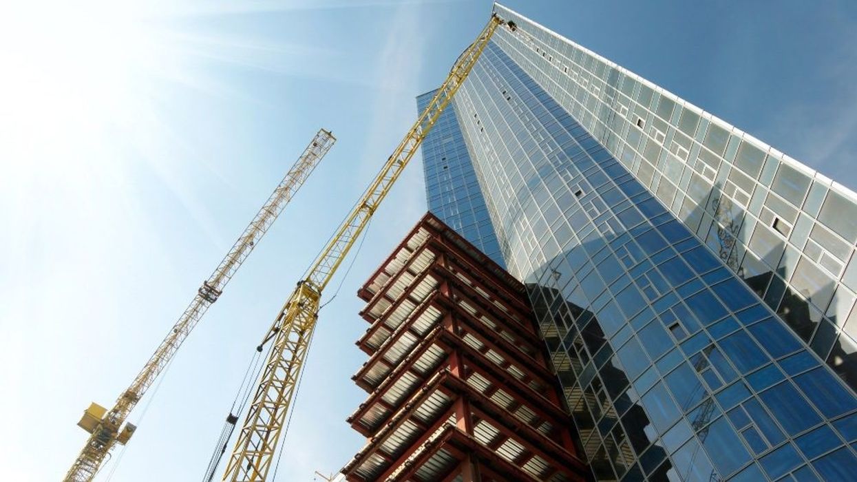 Office building under construction