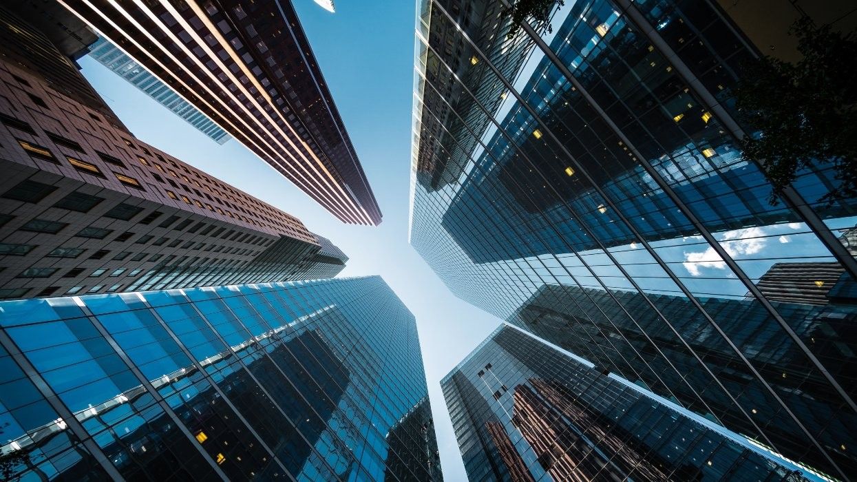 Office buildings in Toronto's Financial District.