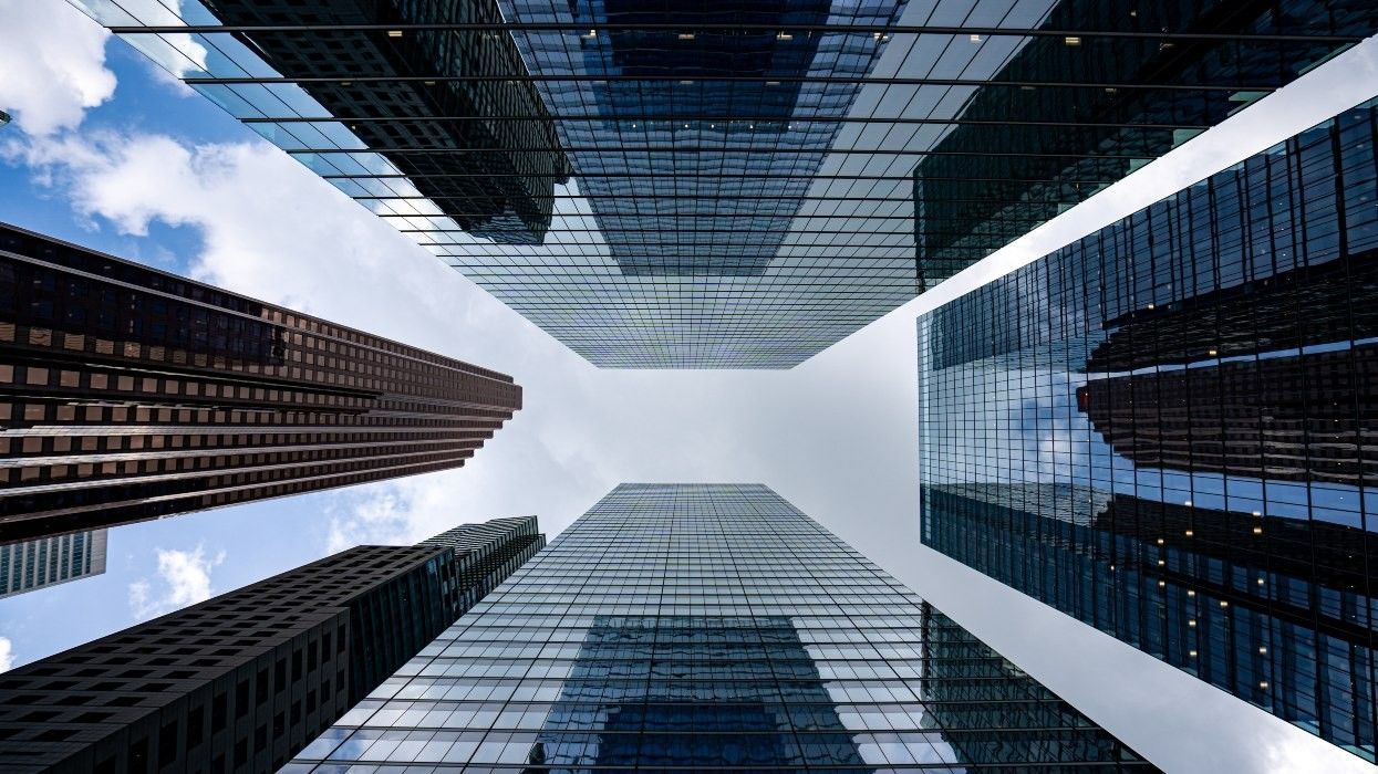 Office towers in downtown Toronto.