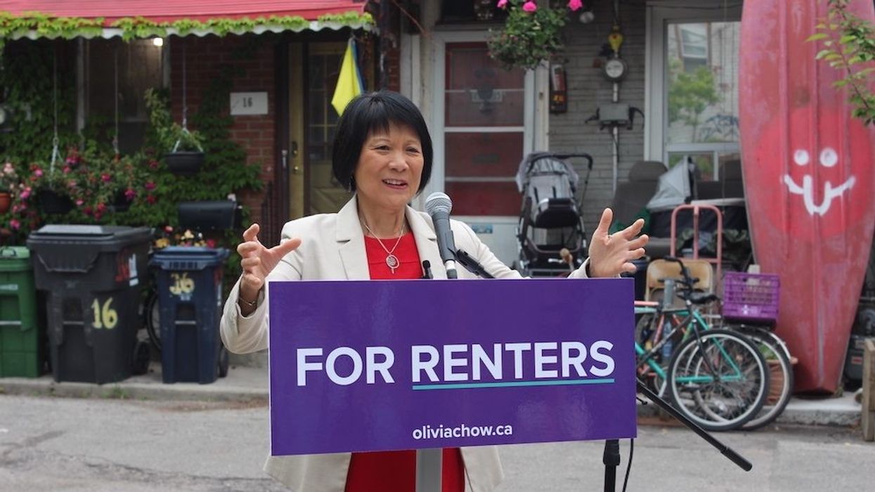 olivia chow toronto mayor election