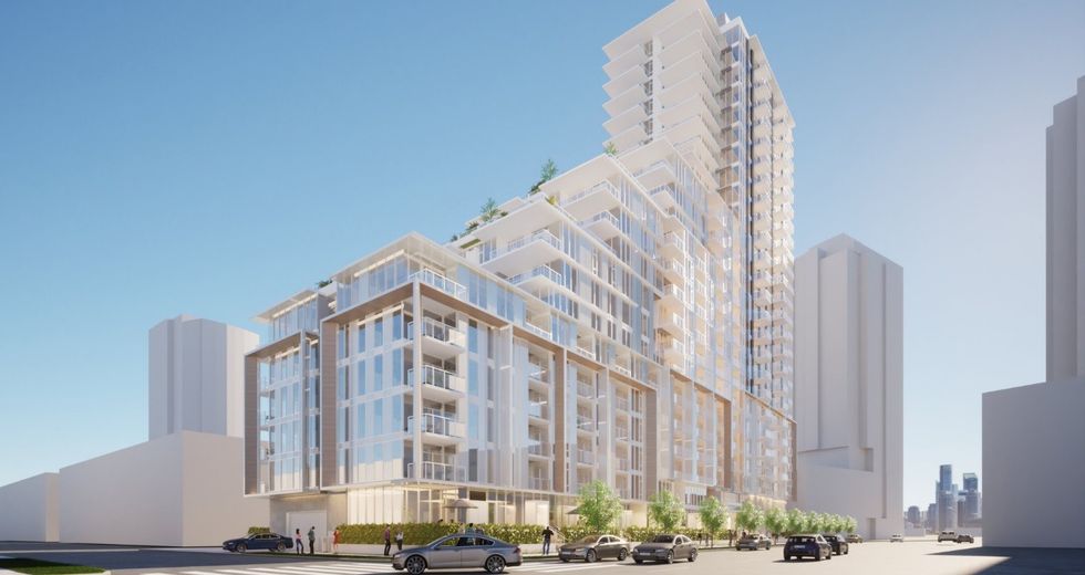 One of the towers currently planned for Phase One of Stratford Wynd.