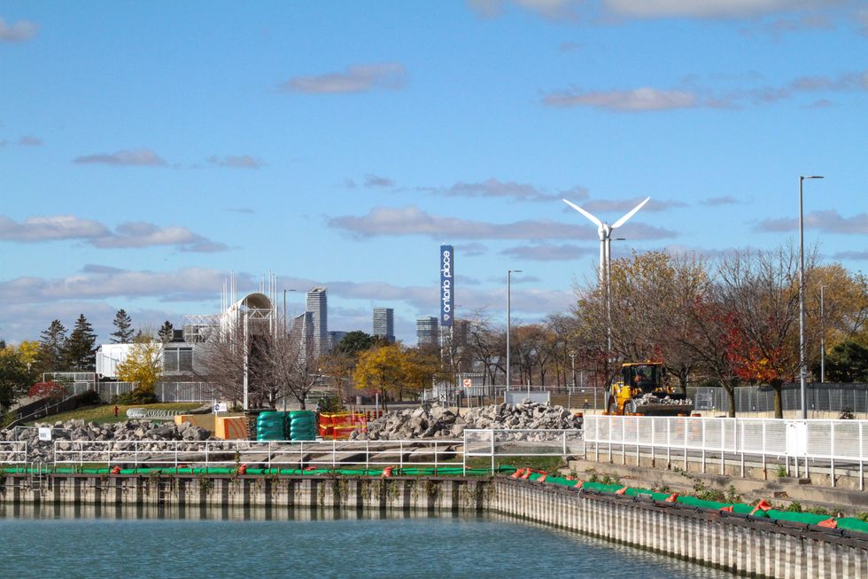ontario place redevelopment construction