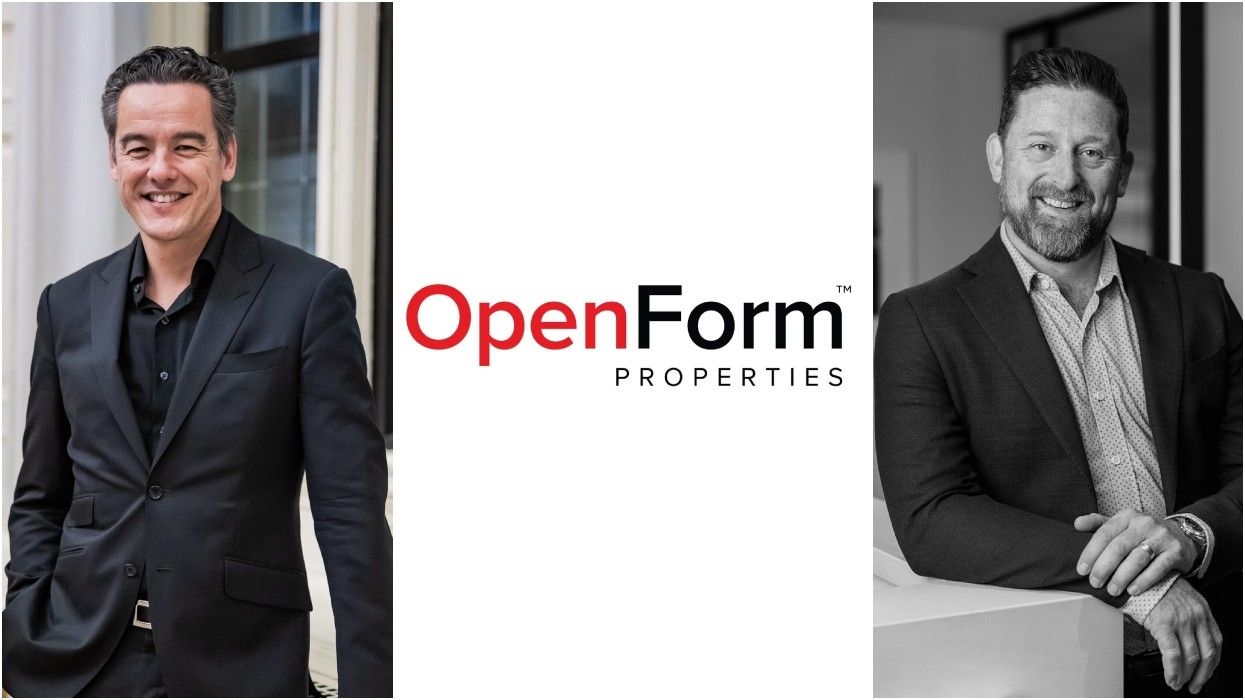 OpenForm Properties Director Christian Chia and President Jason Turcotte.