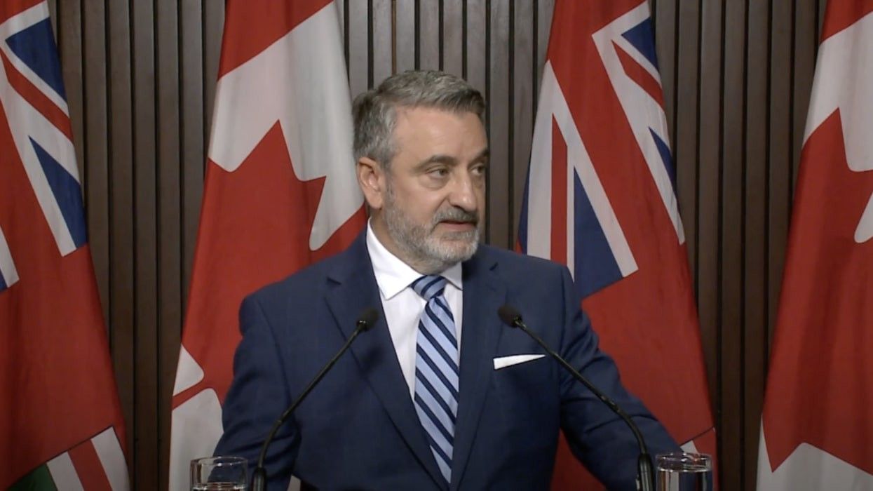 Paul Calandra, Ontario's Minister of Municipal Affairs and Housing.