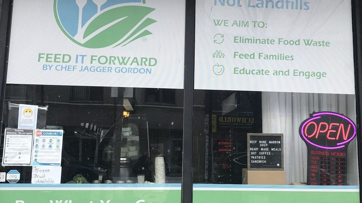 pay what you can grocery store