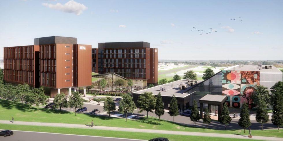 Phase Two (left) and Phase One (right) of ALMA @ Guelph.