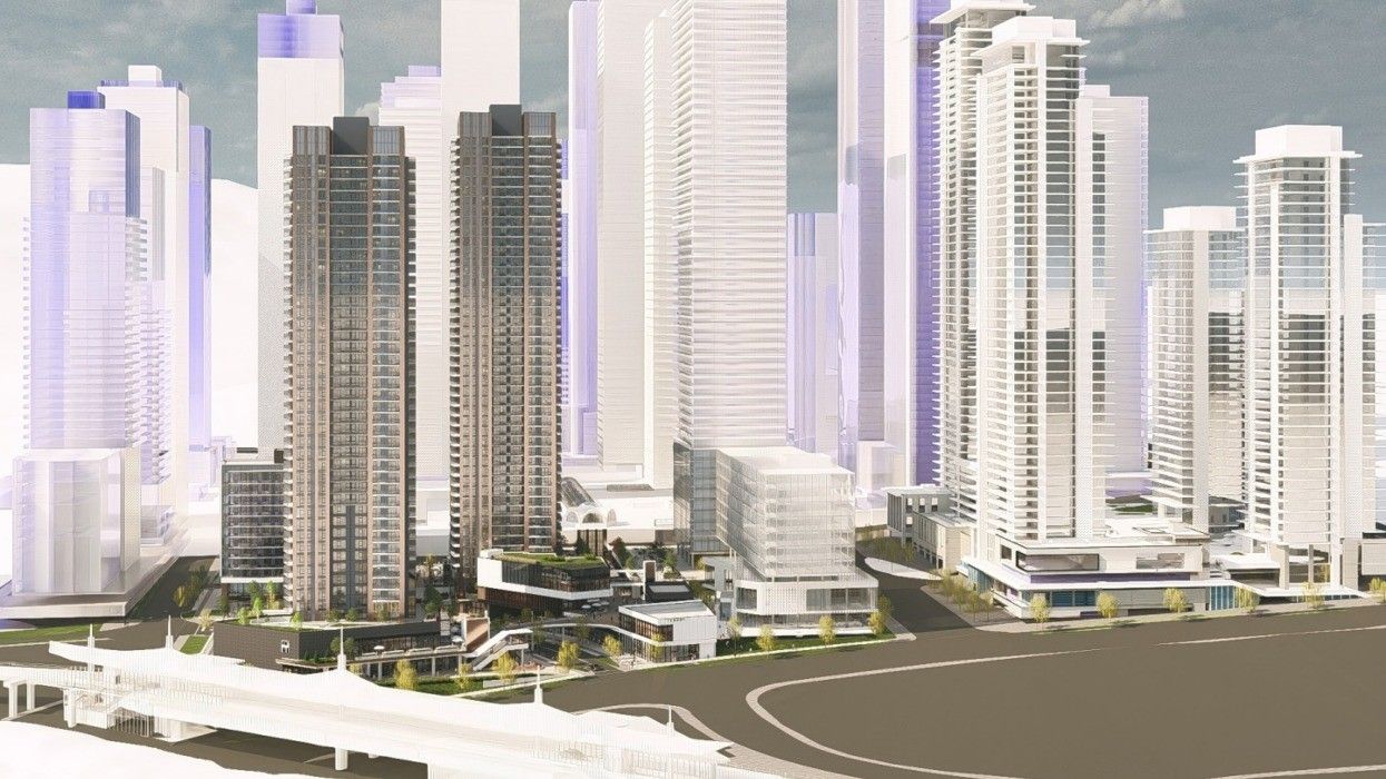Phase Two of the City of Lougheed at 9855 Austin Road in Burnaby.