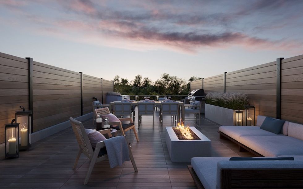 Photo of Forest Hill Village, established in 1923. The Village includes neighborhood shops of all kinds.