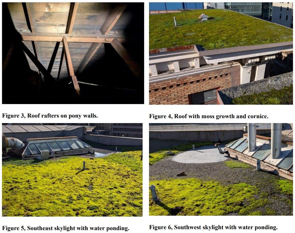 Photographs of 500 Dunsmuir Street taken during the November 2024 assessment.