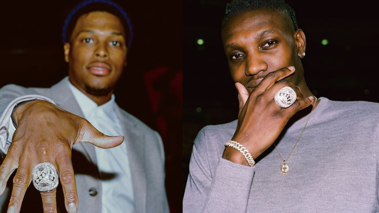 The Raptors Put Personal Messages On Their NBA Championship Rings