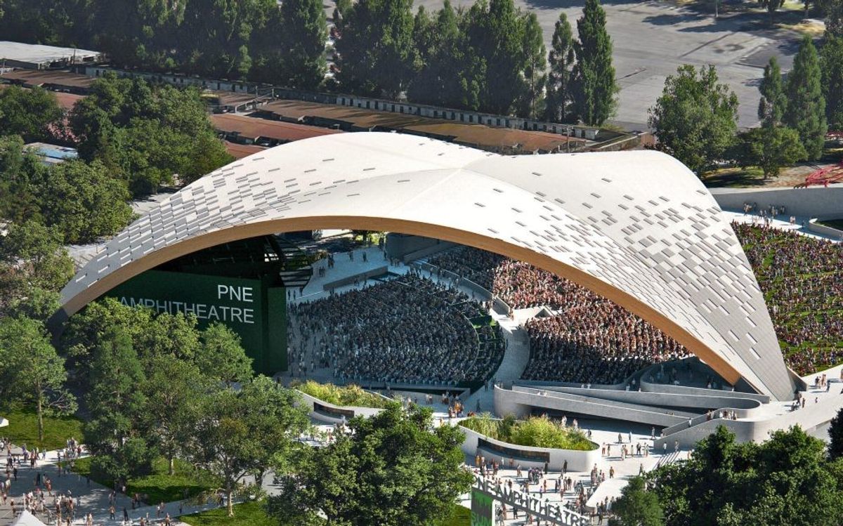 PNE Timber Amphitheatre Passive House - Revery Architecture