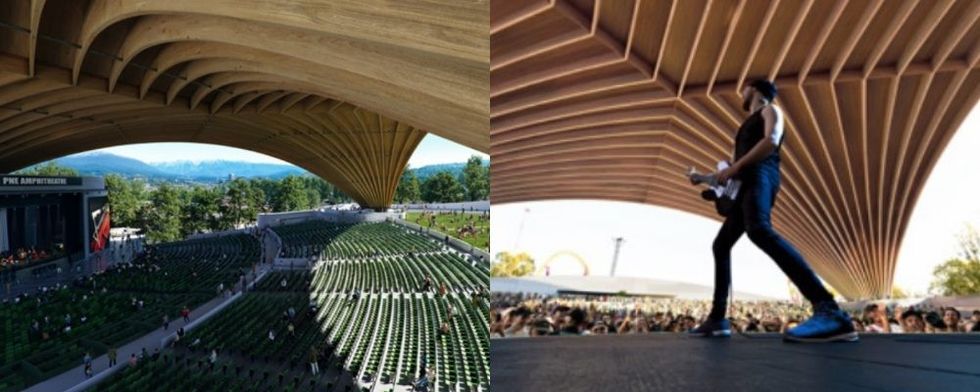 PNE Timber Passive House Amphitheatre Renderings - Revery Architecture