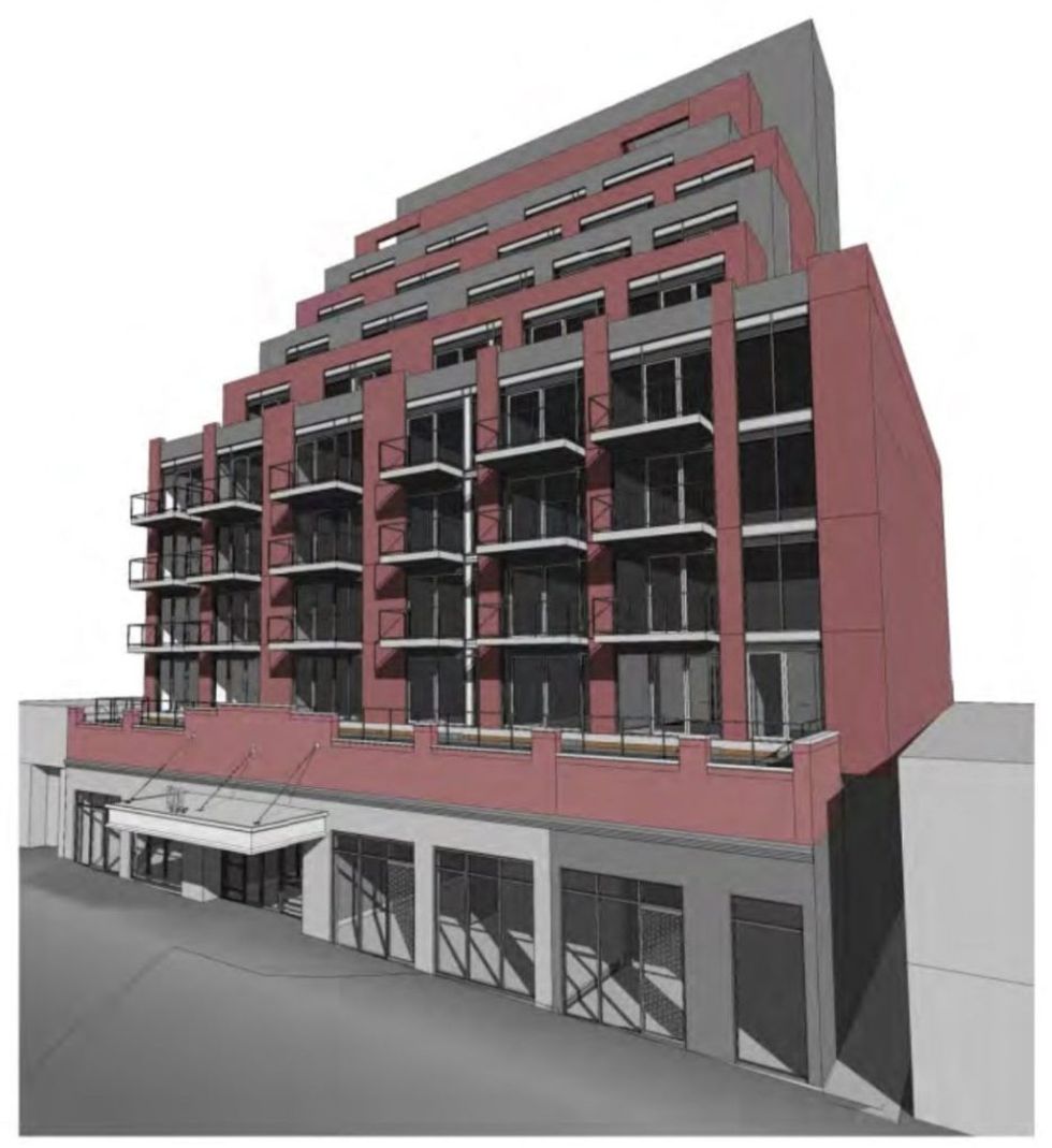 Proposed development for 109 Parliament, Toronto Cabbagetown