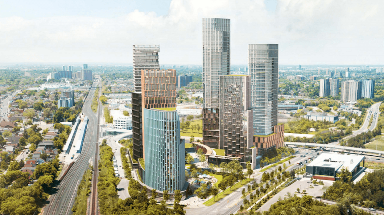 Sprawling 7 Tower Transit-Oriented Development Proposed at Mount Dennis