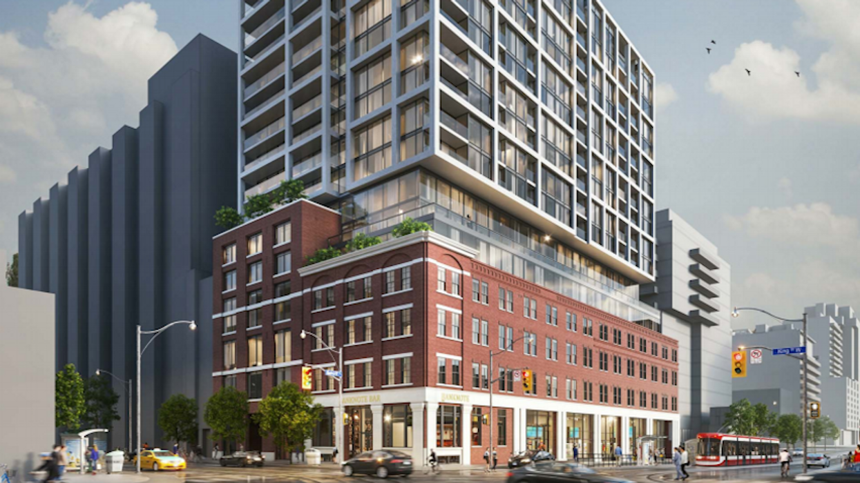 Mixed-Use Building Proposed to Rise From Heritage Building at King and Bathurst