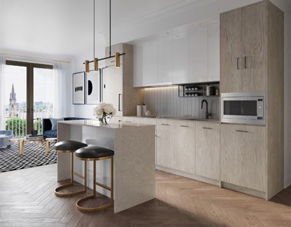 Rendering of residential unit courtesy of Minto