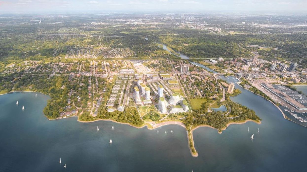 Rendering of the Brightwater condo development coming to Mississauga