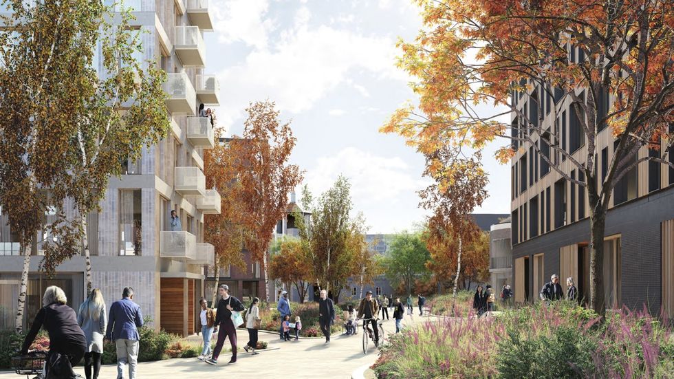 Rendering of Tyndale Green