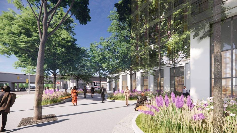 rendering of victoria park avenue development from housing now