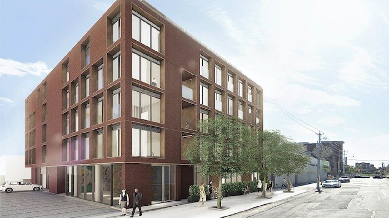 Brick Mid-Rise Near Queen and Gladstone Resubmitted for Rezoning