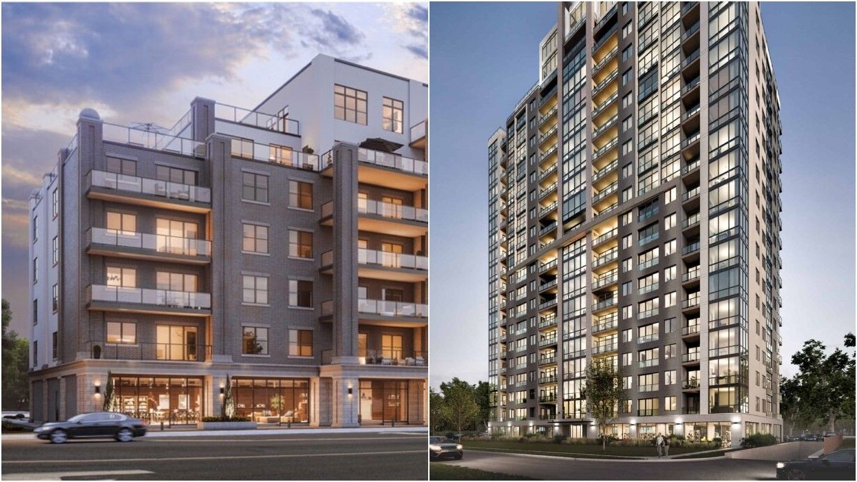 Renderings of The Stanley District that was planned for 5528 Ferry Street.