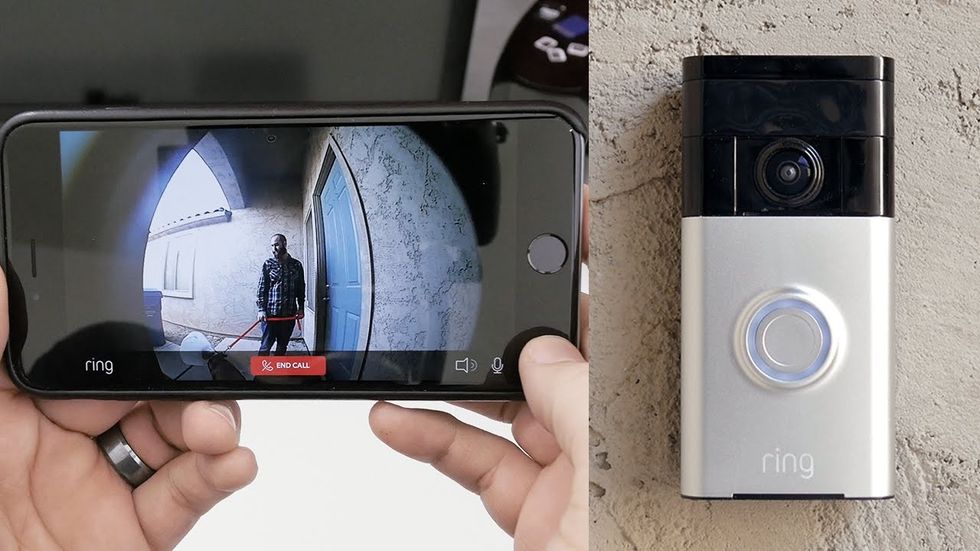 Ring video doorbell a