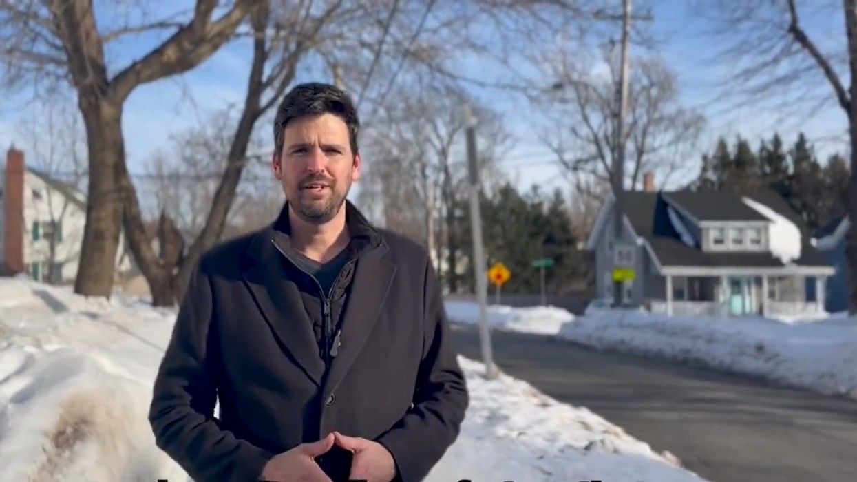 Sean Fraser in a video announcement in February 2024.