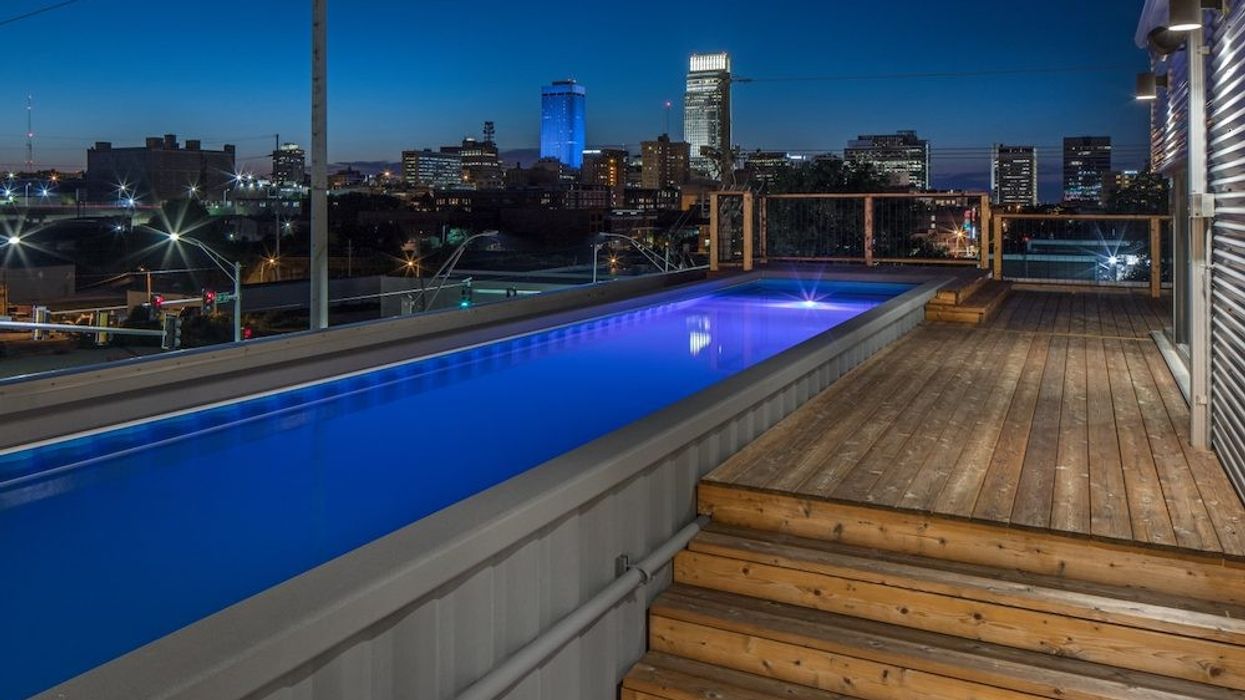 shipping container pools