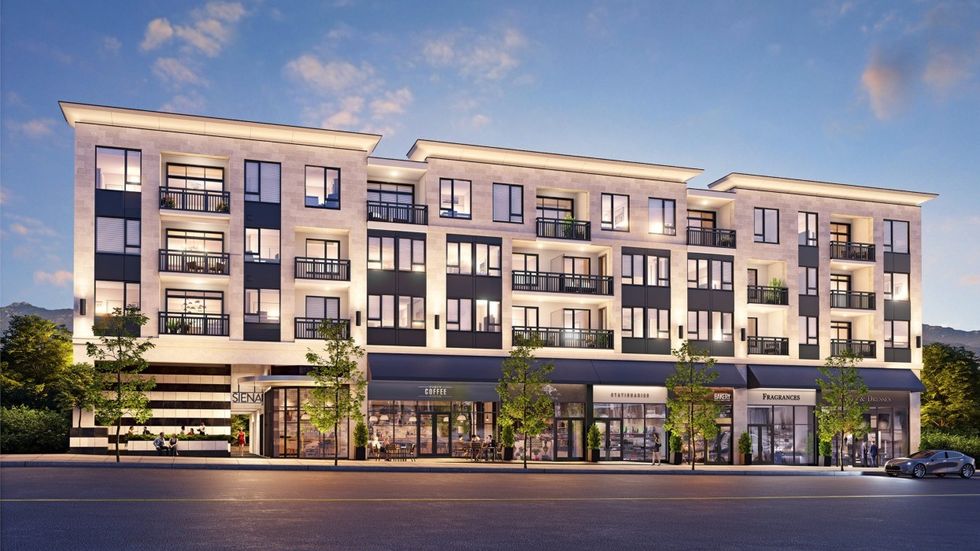 Siena The Heights, planned for 4451 Hastings Street in Burnaby.