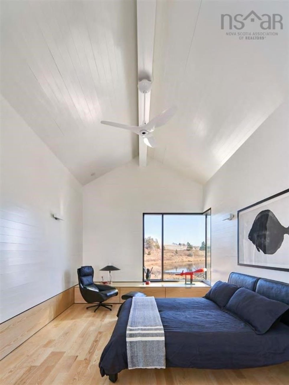Smith house nova scotia bedroom