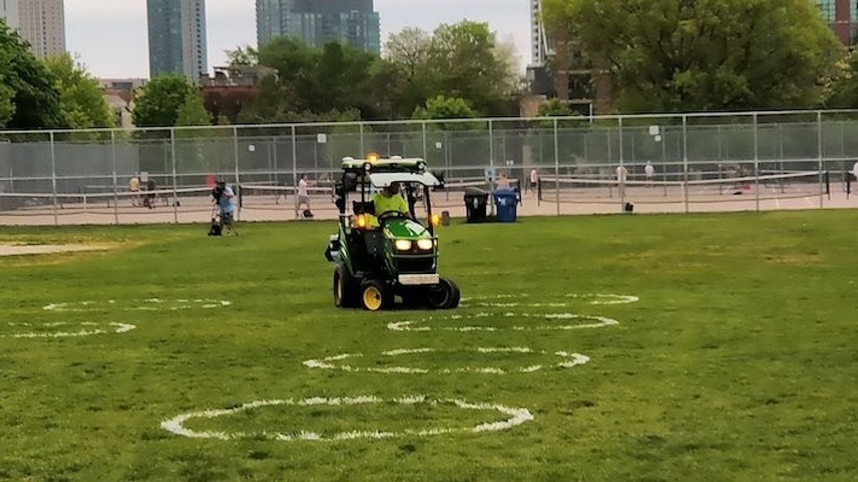 Social distancing circles