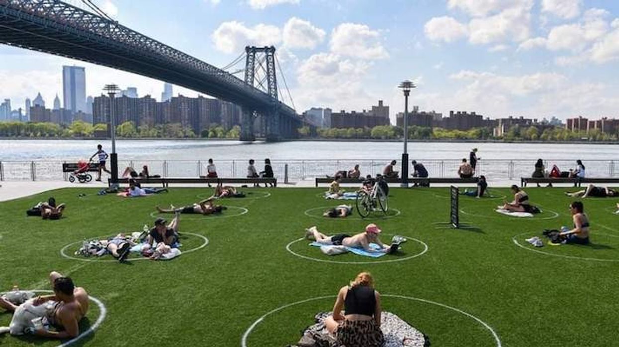 Social distancing circles