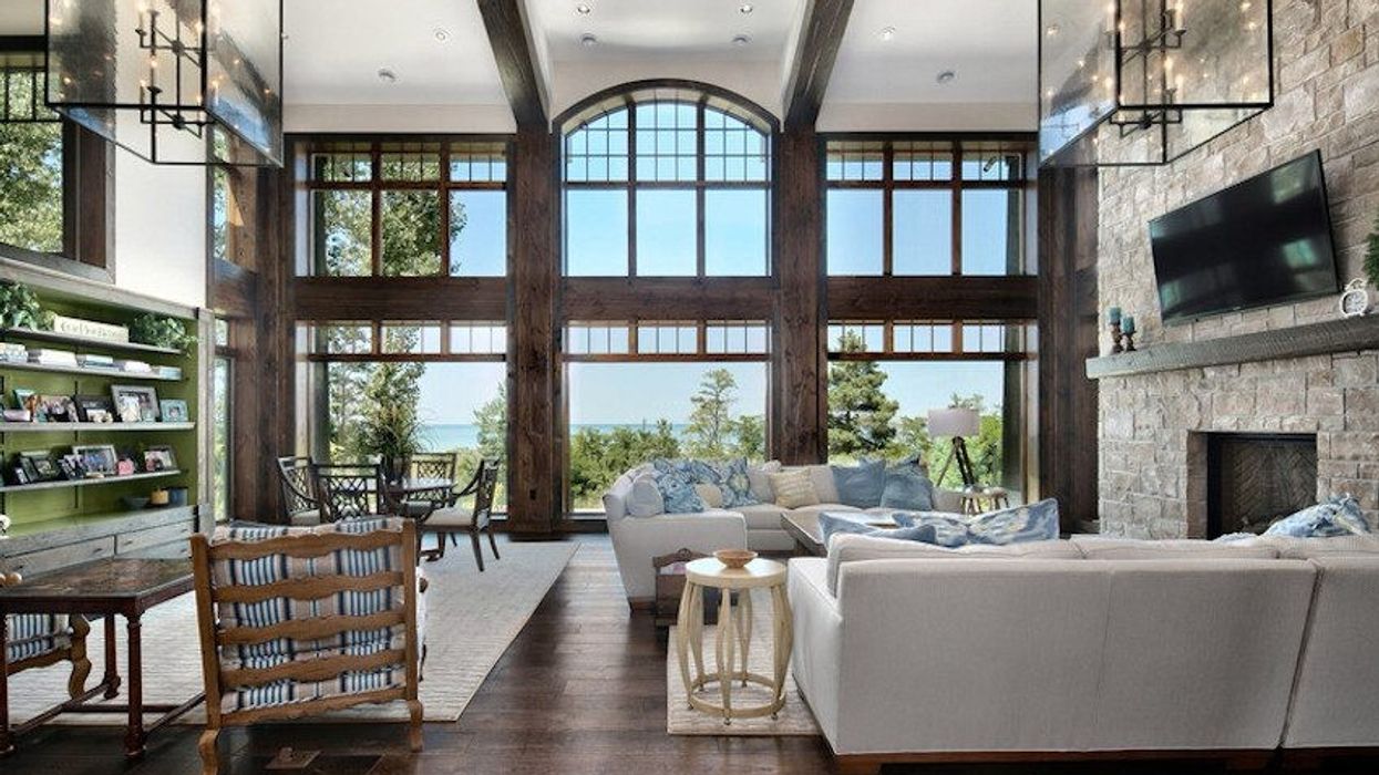Gorgeous Estate Overlooking Lake Huron Just Listed in Port Franks
