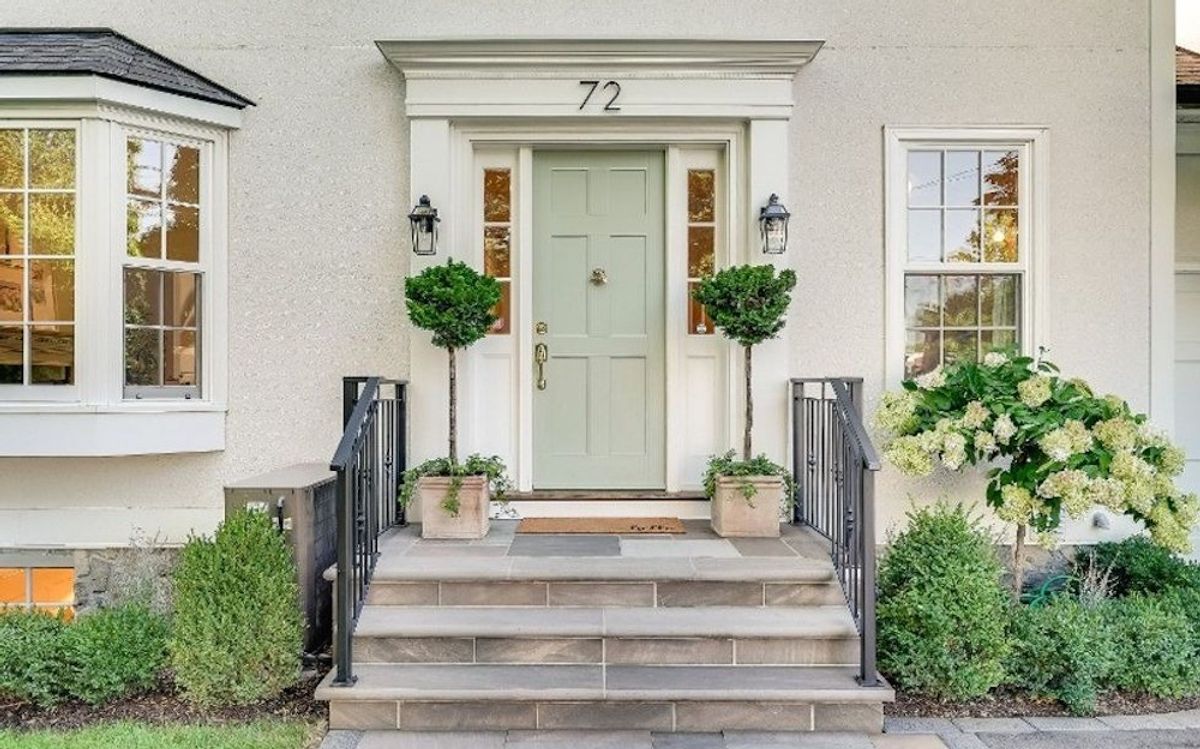 Georgian-Inspired Home Hits Market Near Oakville's Lakefront