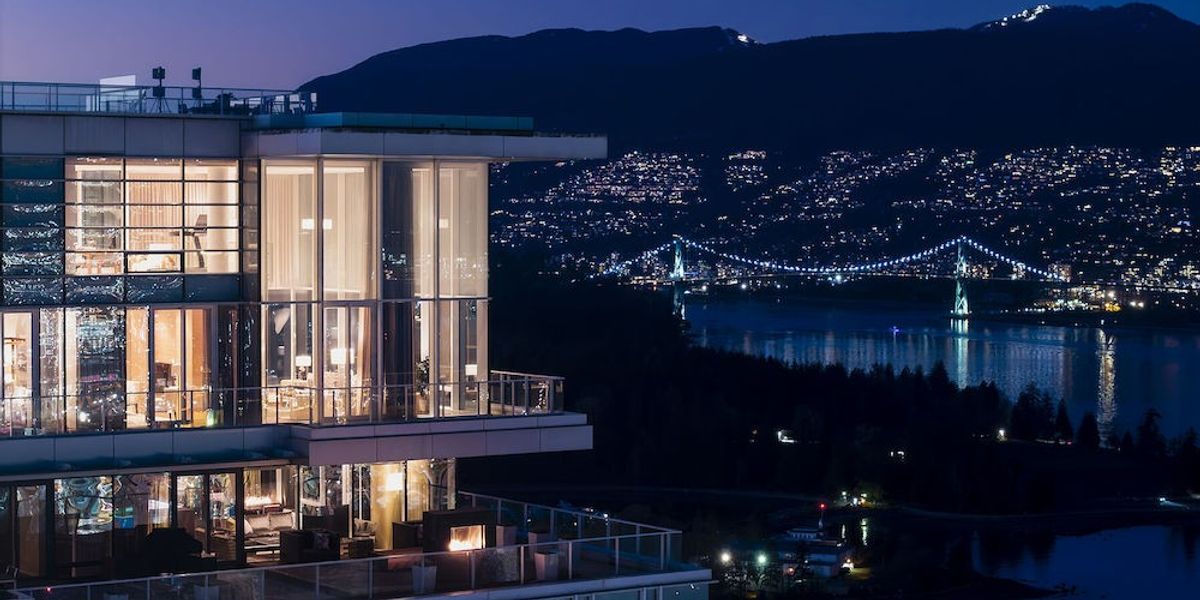 Vancouver s Premier Penthouse Serves Unparalleled Luxury