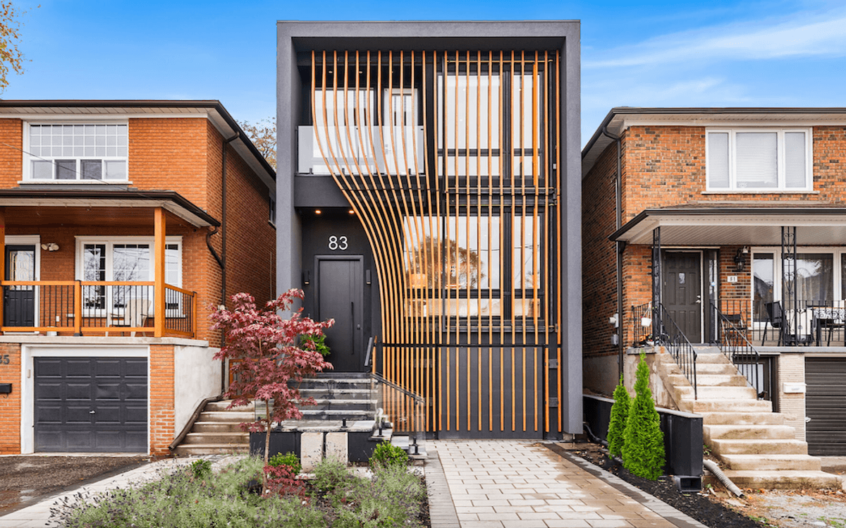 Dramatic Danforth Village Modern Is Not Like The Others