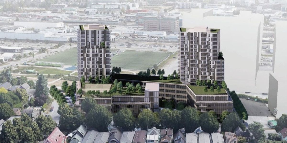 Strand To Develop Two 19-Storey Rentals In The False Creek Flats