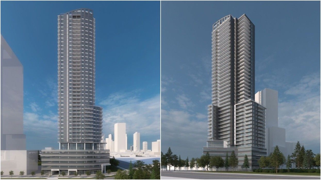 The 41-storey rental tower proposed for 13585 95 Avenue in Surrey.