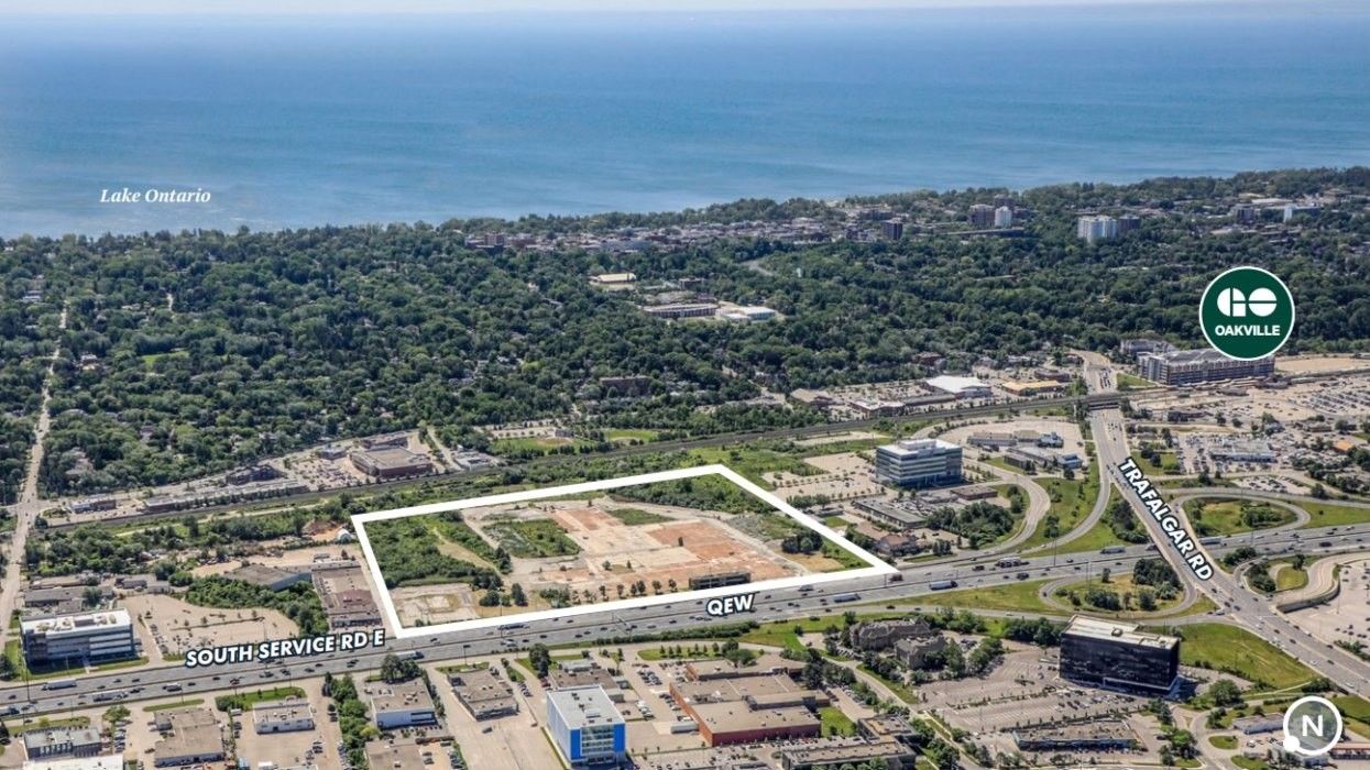 The 420-468 South Service Road site in Midtown Oakville.
