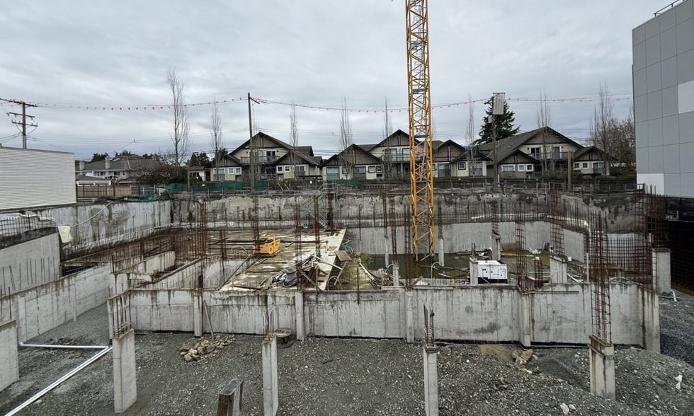 The 4451 Hastings Street site in Burnaby.