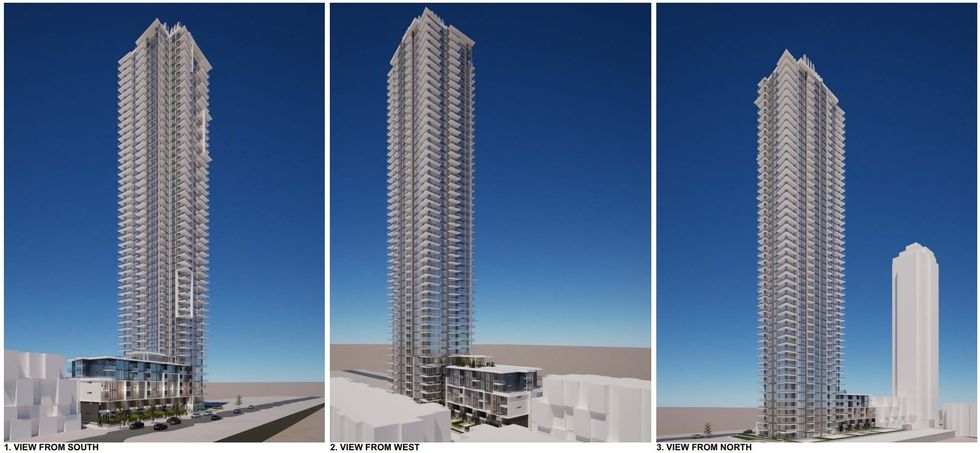 The 50-storey tower (G5) called Ovation proposed for Phase One.