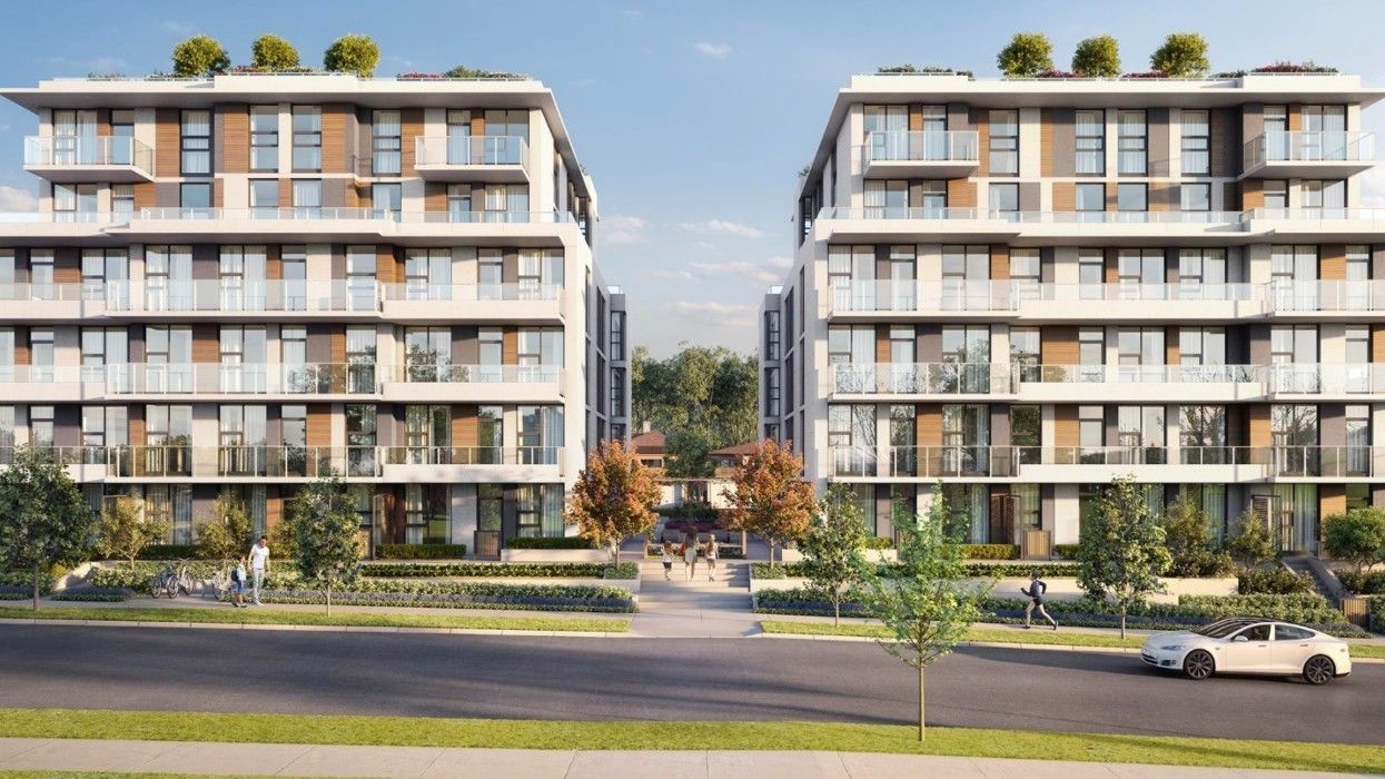 The Auberry project planned for 463 W 59th Avenue in Vancouver.