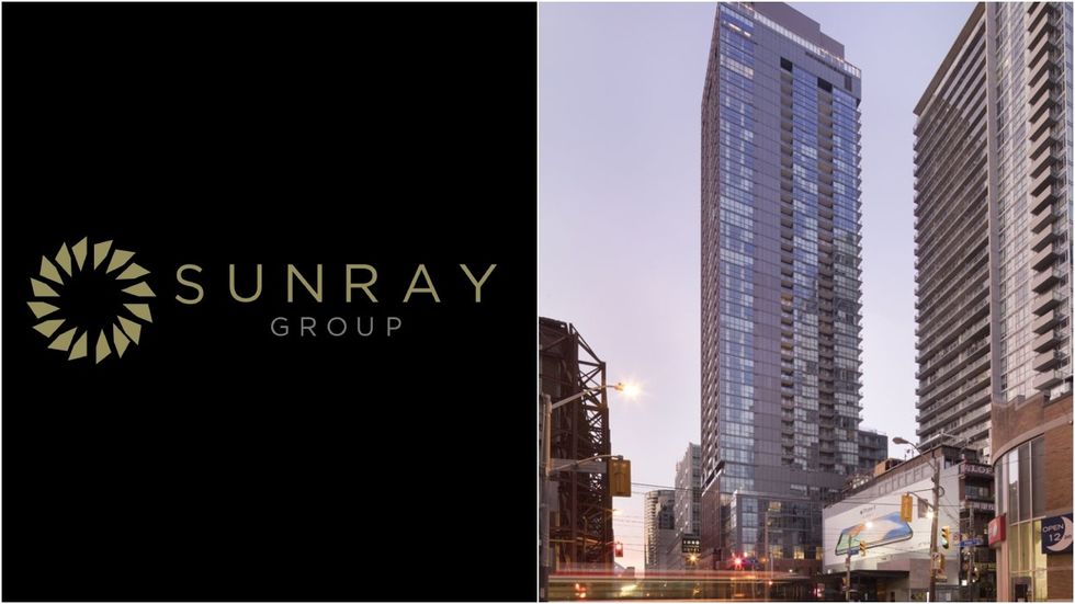 The Bisha Hotel is located at 80 Blue Jays Way in Toronto.