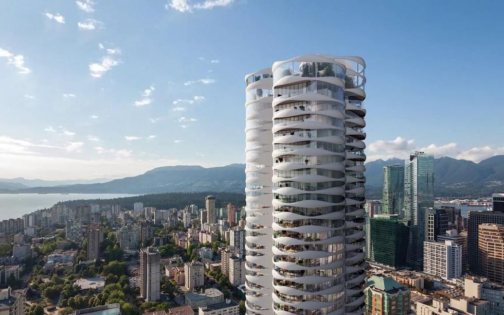 The butterfly westbank revery architecture